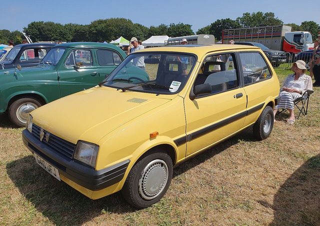 Rover Metro in the classic car display at Camborne Show, Cornwall - July 2026 (1)