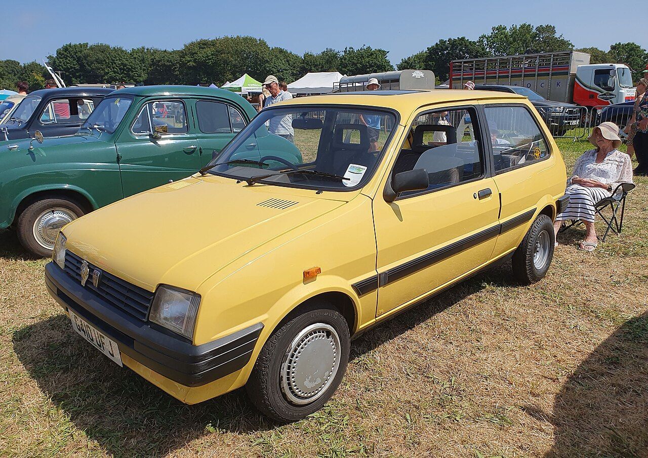 Rover Metro in the classic car display at Camborne Show, Cornwall - July 2026 (1)
