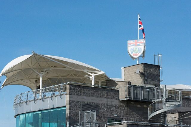 BRDC Clubhouse at Silverstone