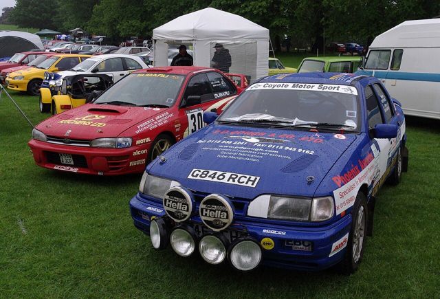 Nottingham Autokarna MMB 07 Subaru Impreza and Ford Escort