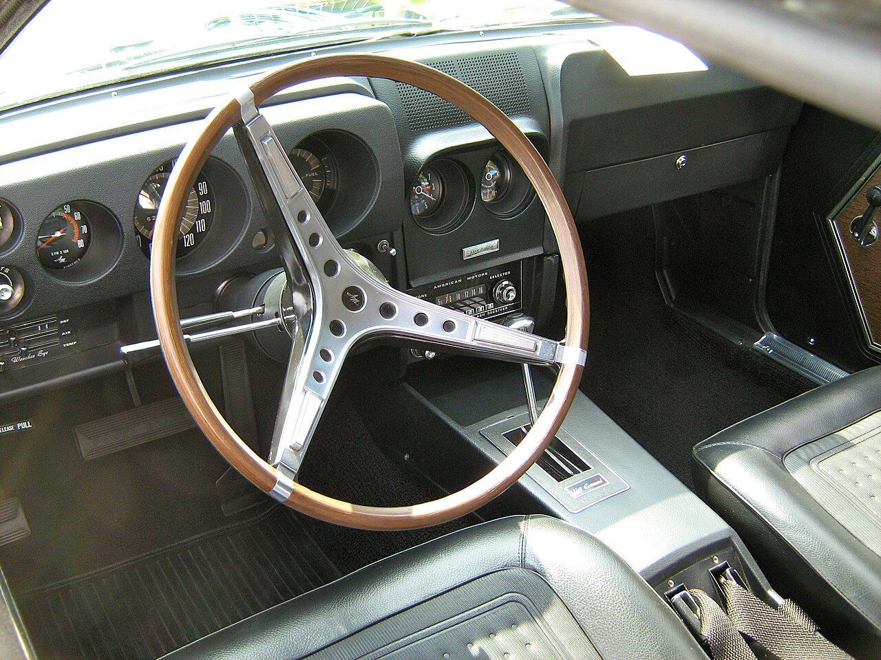1968 AMC AMX yellow 390 auto md-id